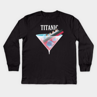 Titanic Desing Kids Long Sleeve T-Shirt